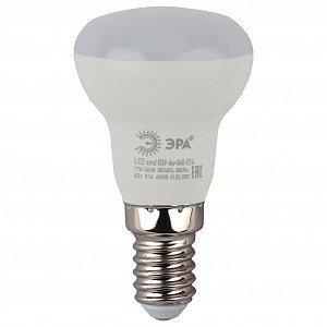 Лампа светодиодная [LED] Эра E14 4W 4000K