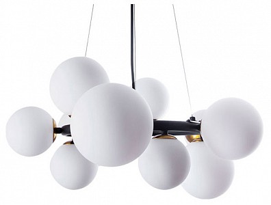 Люстра подвесная Arte Lamp Gemini A2243SP-10BK (Италия)