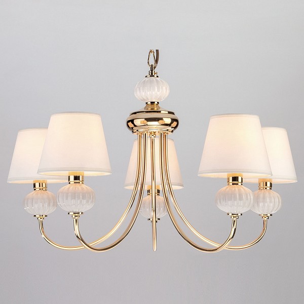 

Подвесная люстра Mella 60072/5 золото, Mella 60072/5 золото