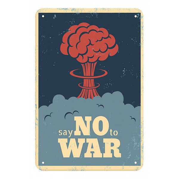 

Панно (20x30 см) Say no to war TM-113-144, Красный;синий, (20x30 см) Say no to war TM-113-144