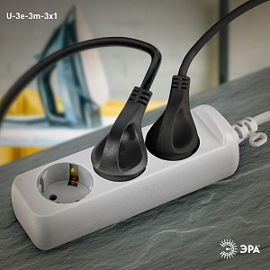 Удлинитель  U-3e-3m-3x1