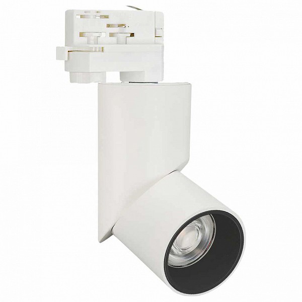 фото Светильник на штанге Lgd-Twist LGD-TWIST-TRACK-4TR-R70-15W Warm3000 (WH-BK, 30 deg) Arlight