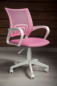 Компьютерное кресло CH-W695NLT, розовый, сетка, текстиль