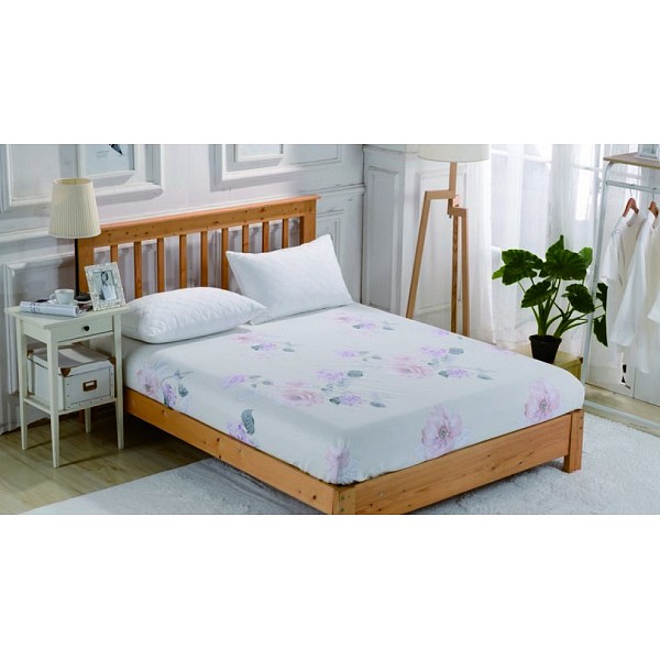 

Простыня на резинке (90x200 см) PCT-R, Белый;розовый, (90x200 см) PCT-R