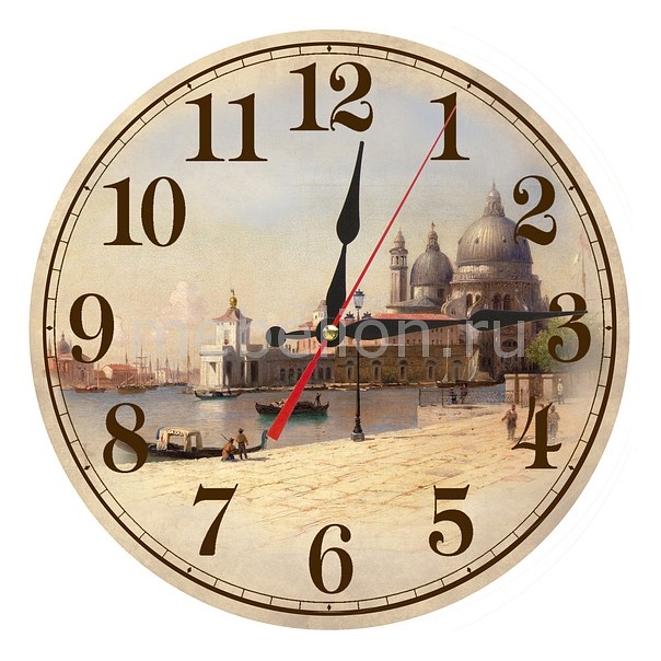 

Настенные часы (30 см) Венеция AC12, Бежевый