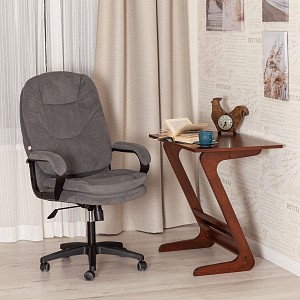 Компьютерное кресло Comfort LT, серый, флок