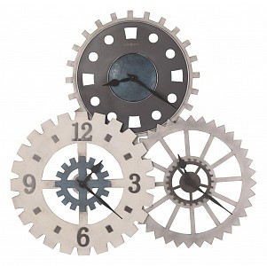 Настенные часы (87х89х6 см) Cogwheel 625-725
