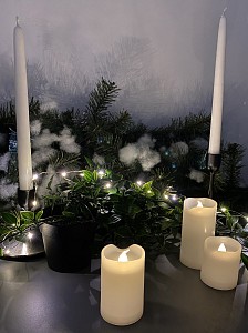 Набор из 3 свечей светодиодных UL-00008593