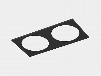 Рамка на 2 светильника COMBO COMBO-1S2-BL