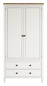 Шкаф 2-х дверный Odri (белый) 