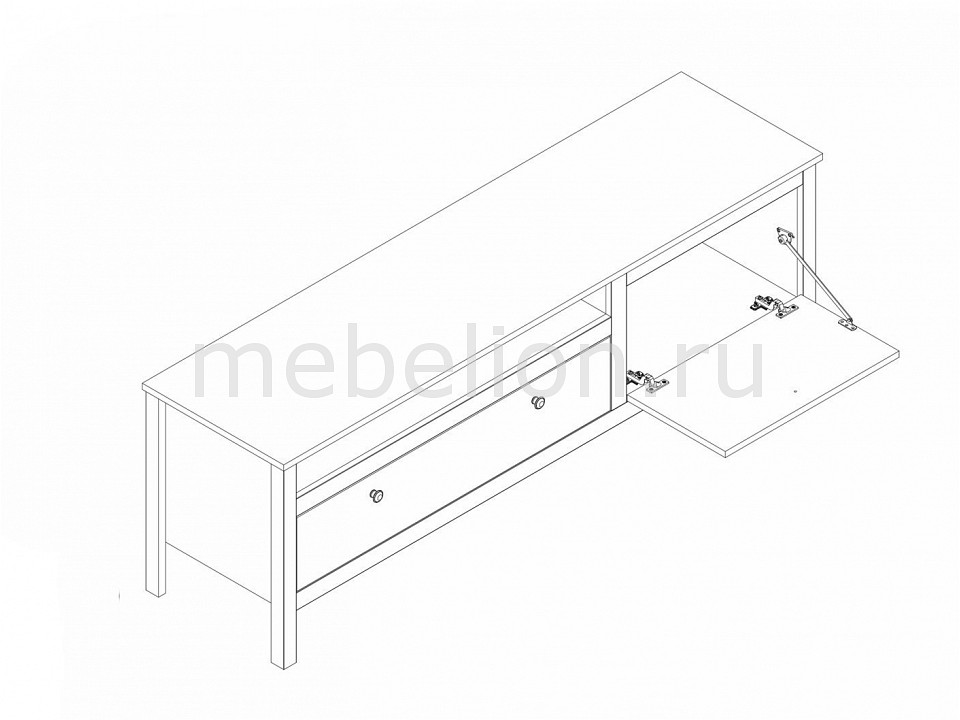 Тумба под тв хельга rtv1d1s
