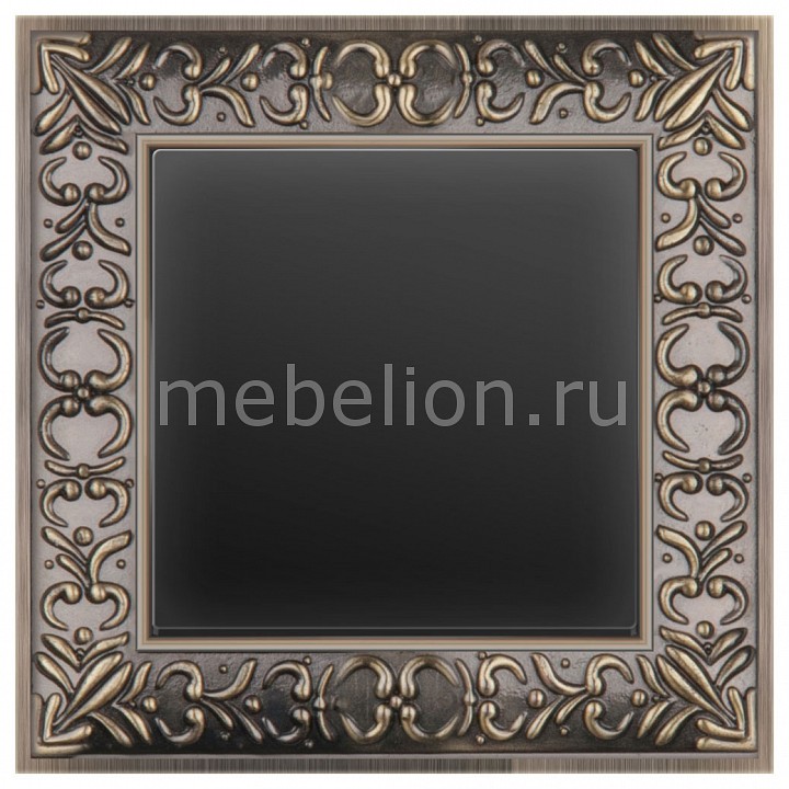 

Выключатель перекрестной одноклавишный Antik (Черный матовый) WL08-SW-1G-2W+WL08-SW-1G-C