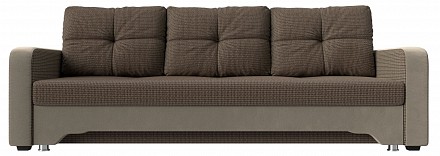 Прямой диван Ник-3 еврокнижка, Корфу, микровельвет