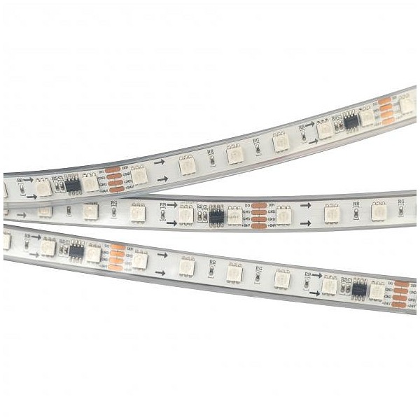

Лента светодиодная [5 м] SPI-5000P-5060-60 24V Cx6 RGB-Auto (12mm, 13.2W/m, IP66) 026570(1), SPI-5000P-5060-60 24V Cx6 RGB-Auto (12mm, 13.2W/m, IP66) 026570(1)