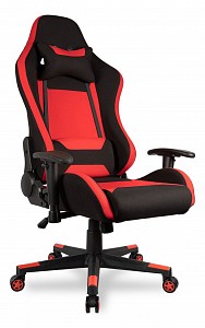 Игровое кресло BX-3760, красный, черный, ткань