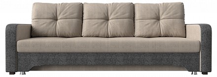 Прямой диван Ник-3 еврокнижка, рогожка