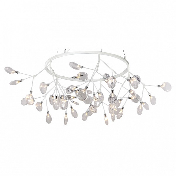 фото Подвесная люстра Evita EVITA SP45 D WHITE/TRANSPARENT Crystal lux