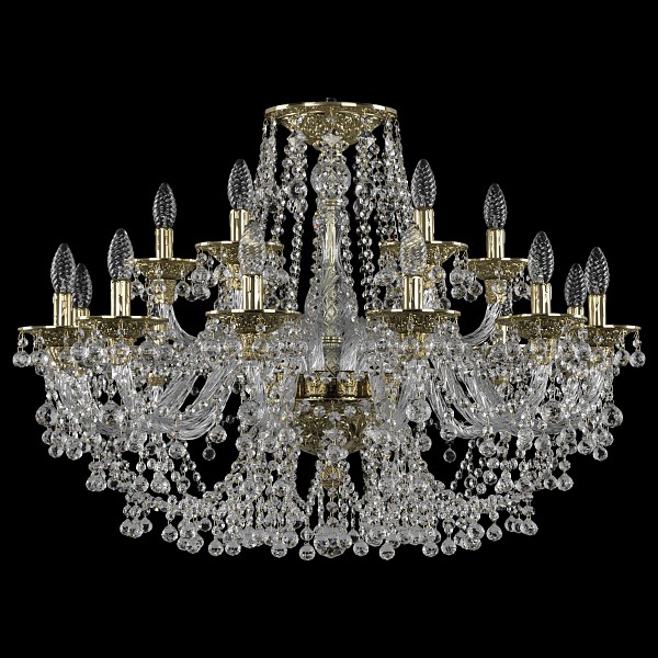 

Подвесная люстра 1609 16109/12+6/300 G, 1609 16109/12+6/300 G