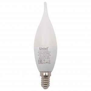 Лампа светодиодная [LED] Uniel E14 5W 2700 - 6500K