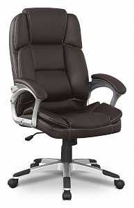 Кресло BX-3323, коричневый, кожа искусственная