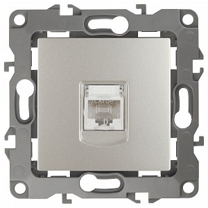 Розетка Ethernet RJ-45 без рамки Эра 12 12-3107-15