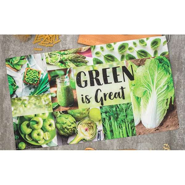 

Полотенце для кухни Green, Зеленый, Green
