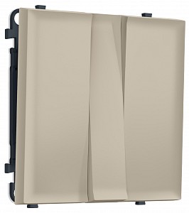 Выключатель трехклавишный без рамки MS MS345010