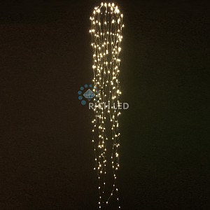 Бахрома световая Дреды [1.5 м] RL-DR1.5-B/WW