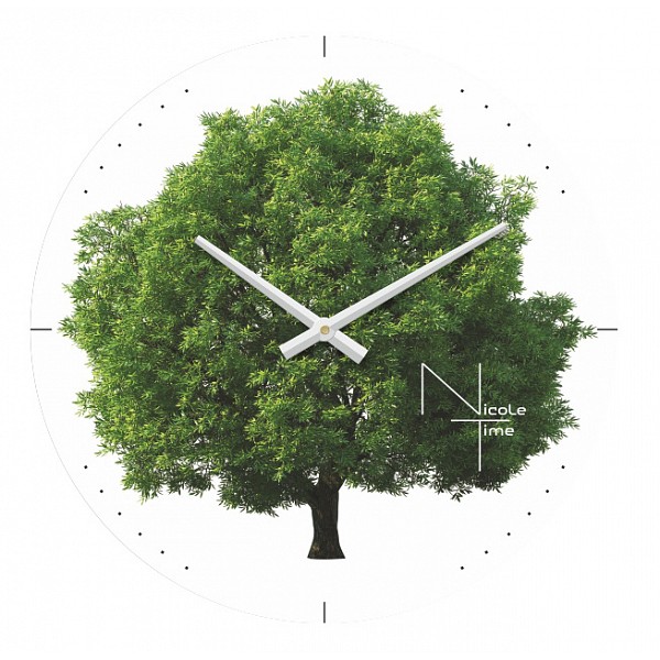 

Настенные часы (50x50 см) Nicole Time NT535, Зеленый;неокрашенный, (50x50 см) Nicole Time NT535