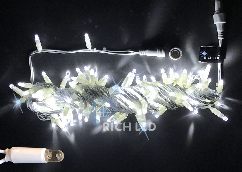 

Гирлянда нить (10 м) RL-S10CF-220V-CB/W, Черный