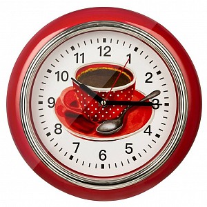 Настенные часы (25.4x5 см) Coffe 220-453
