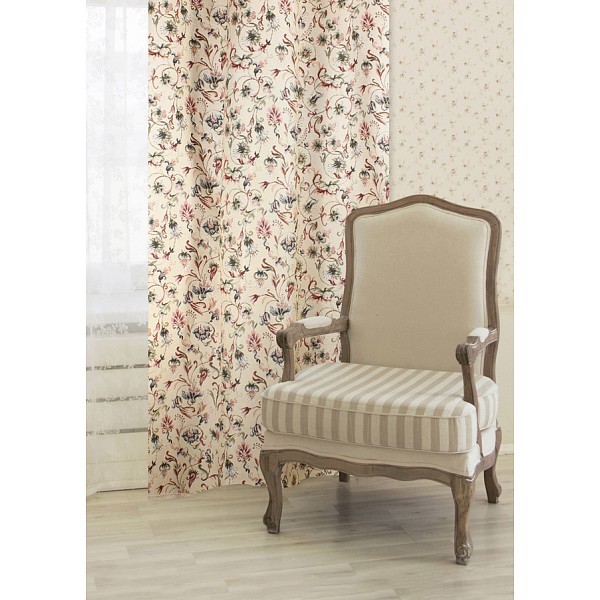 

Портьера (100x280 см) 2 шт. Fleurs anglais, Бежевый;разноцветный, Портьера (100x280 см) 2 шт. Fleurs anglais