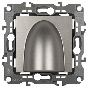 Розетка для вывод кабеля без рамки Эра 12 12-6003-16