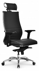 Кресло офисное KL-3.05 MPES, черный, экокожа