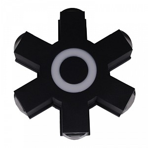 Накладной светильник 08231-9.2-007U LED4W+6*3W RGB BK