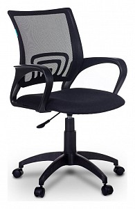 Кресло офисное , черный, текстиль, ткань-сетка