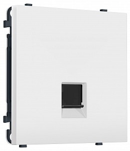 Розетка Ethernet RJ-45 экранированная и со шторками, без рамки MS MS832005