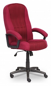 Компьютерное кресло , бордовый, текстиль
