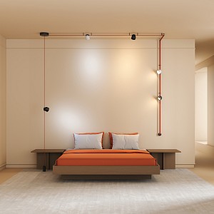 Накладной светильник Belty Spot DK5640-WH+BK