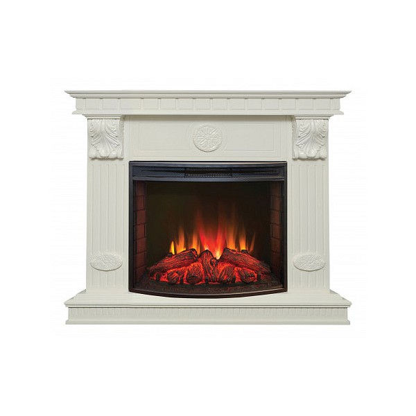 

Комплект из электрокамина напольного и портала (106х37х89 см) Camie 171136, Белый, (106х37х89 см) Camie 171136