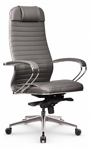 Кресло KL-1.041 MPES, серый, экокожа