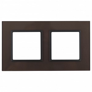 Рамка на 2 поста Эра Elegance 14-5102-13