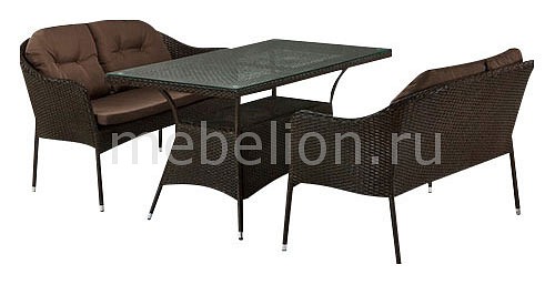 Набор уличный Afina T198A/S54A-W53 Brown
