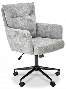 Кресло офисное Flores, светло-серый, ткань
