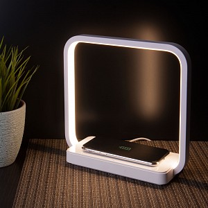 Настольная лампа декоративная Frame 80502/1 белый