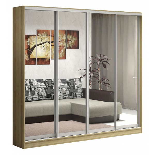 

Шкаф-купе Альберто-4 2600x400x2300 мм, Альберто-4 2600x400x2300 мм