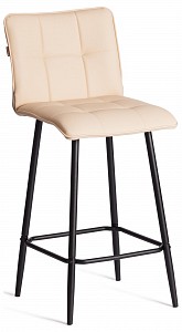 Стул барный для кухни на металлических ножках