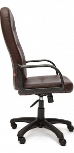 Кресло Devon, коричневый, искусственная кожа с перфорированными вставками
