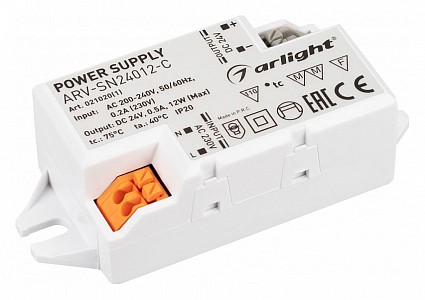 Блок питания ARV-SN 12Вт 24В 021020(1)