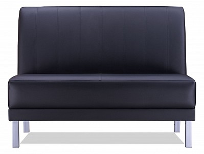 Прямой диван СБ 17 стандарт не раскладной, экокожа